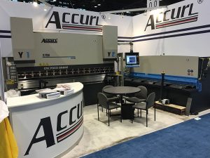 Accurl deltog i Chicago Machine Tool og Industrial Automation Exhibition i 2016