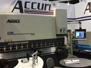 Accurl deltog i Chicago Machine Tool og Industrial Automation Exhibition i 2016