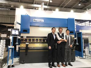 Accurl deltog i Hannover International Machine Tool Exhibition i Tyskland i 2017