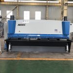 Hydraulisk guillotinskæremaskine 3200mm x 8mm med pneumatisk materialestøtte