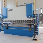 Wc67y 40t china lavet mappe manuel foldemaskine hånd betjen pressebremse, bøjningsmarchine på lager